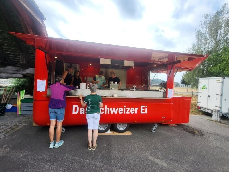Wagen: das Schweizer Ei für Crepeshersellung